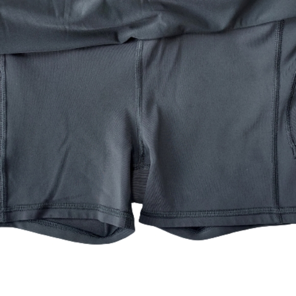 Athleta Black Stealth Trucool Athletic Skort Skirt Size Small - Picture 4 of 10